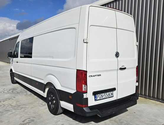 Volkswagen Crafter cena 112000 przebieg: 244439, rok produkcji 2018 z Trzemeszno małe 121